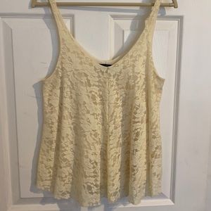 American Eagle Lace Babydoll Top